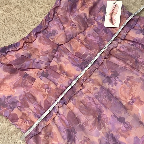 JESSICA SIMPSON Layla Lilac Dress - Picture 12 of 13
